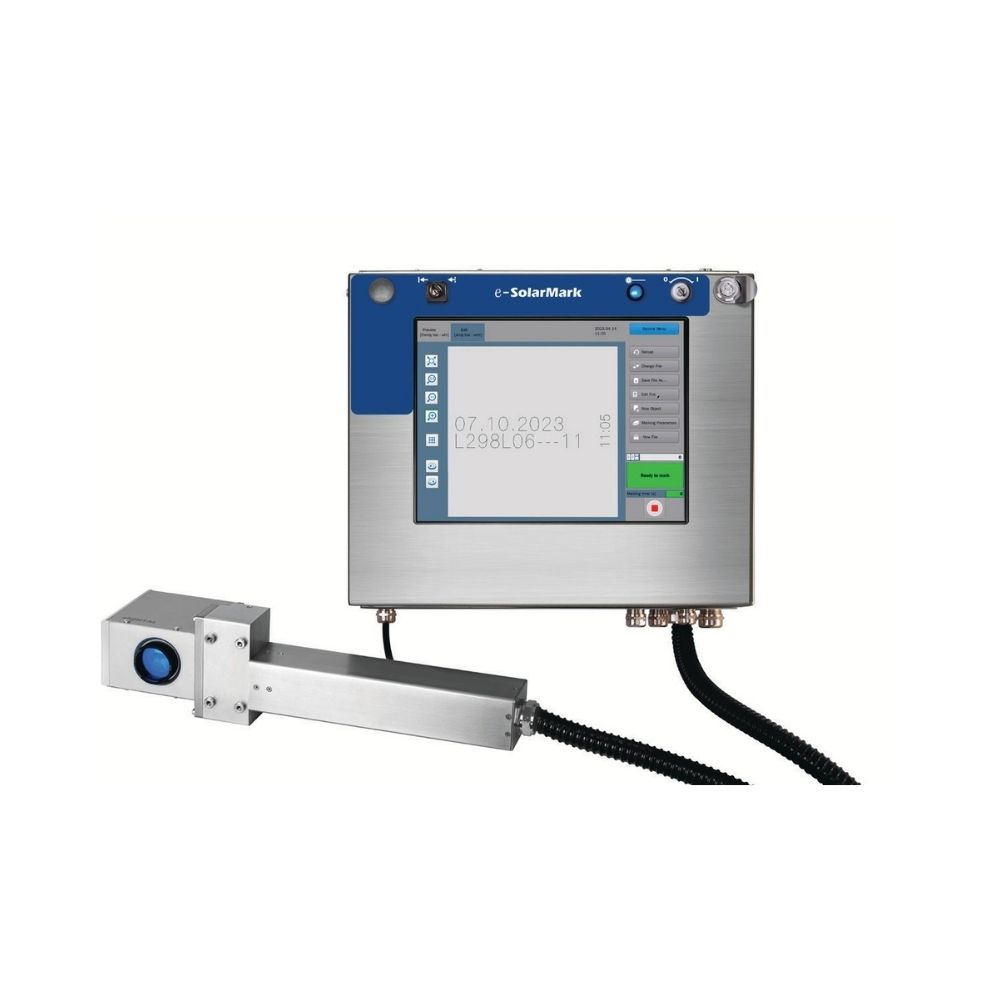 Markem-Imaje e-Solarmark eFLS fiber laser coder